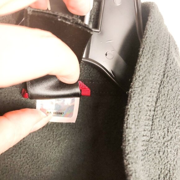 The North Face Womens Black Quarter Zip Fleece Jacket Large - Picture 9 of 9